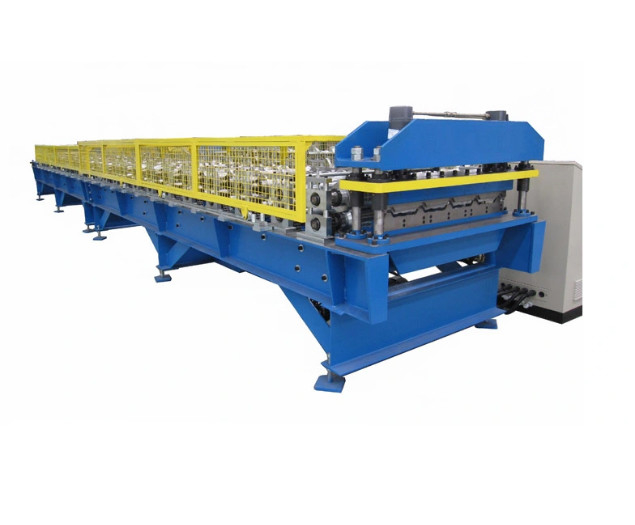 Africa Popular Design Corrugated Trapezoidal Steel Metal Iron Roof Sheets Roll Forming Machine
