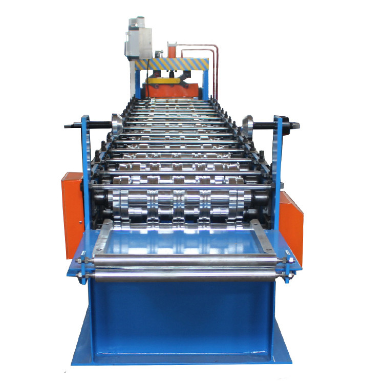 Factrory Price 2.5T Wall Panel Roll Forming Machine Hydraulic Cutting With 50mm Shaft Diameter