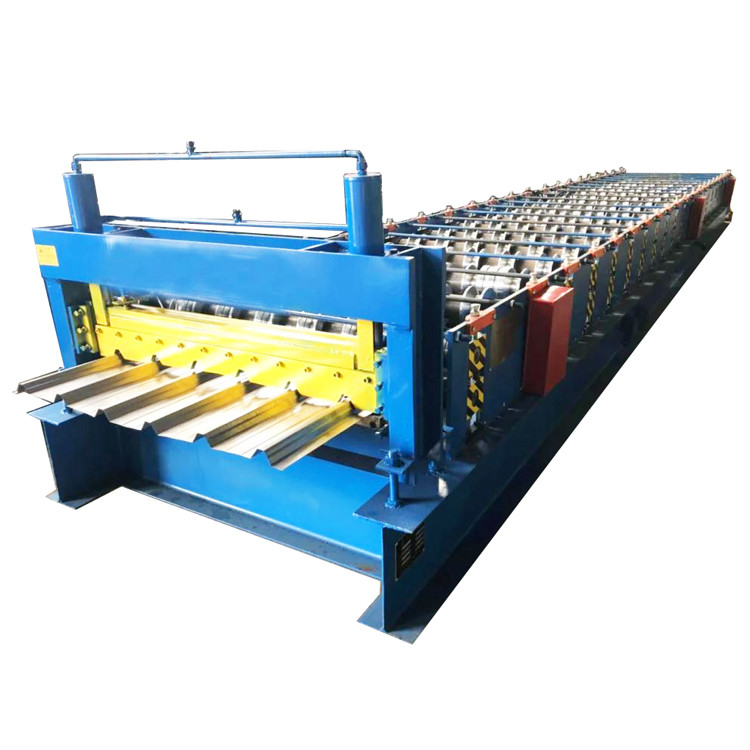 Steel Zinc GI Corrugated Sheet Roll Forming Machine For Pakistan