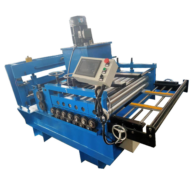 Automatic Cut To Length Line Gang Slitter With Manual Cut Off And Un Coiler