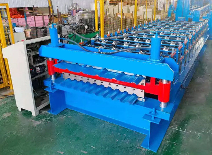 2025 factory price Trapezoidal and glazed Double Layer Roof sheet roofing tile Roll Forming Machine