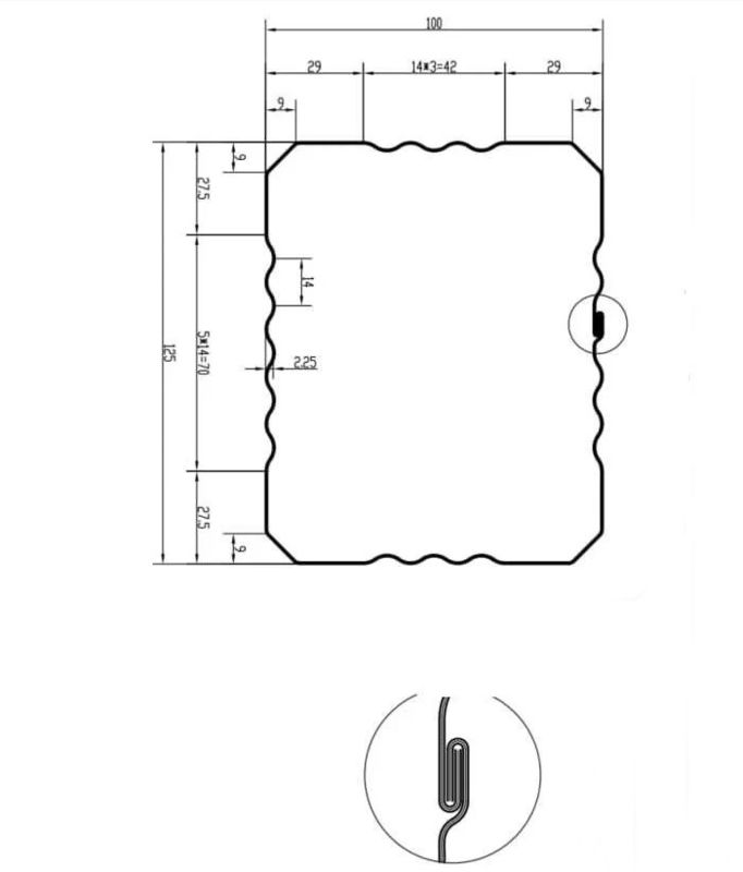 Used Automatic Steel Gutter Forming Machine For Building And Tile Roof Downspouts