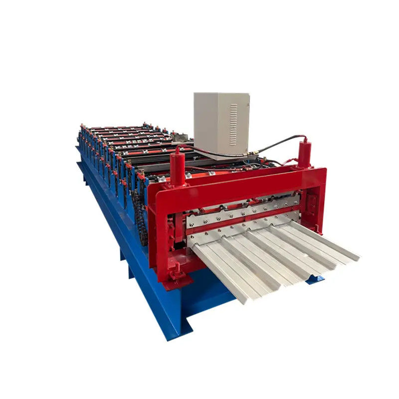 Double Layer Wall Panel Roll Forming Machine IBR Roll Forming Machine 7.5kw