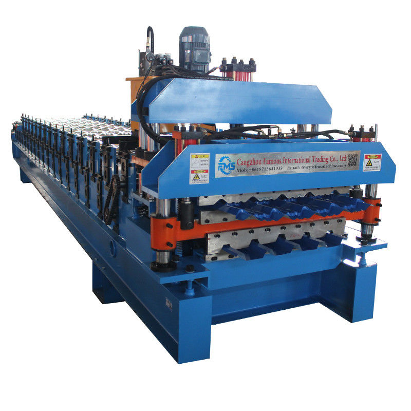 2024 New Design Double Layer Roof Roll Forming Machine 840 Trapezoidal And 836