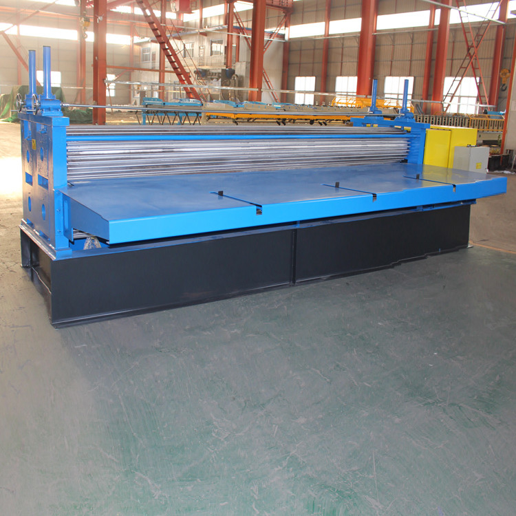 Thin Steel Plate Metal 0.13-0.3mm Thickness Barrel Corrugated Roofing Machine