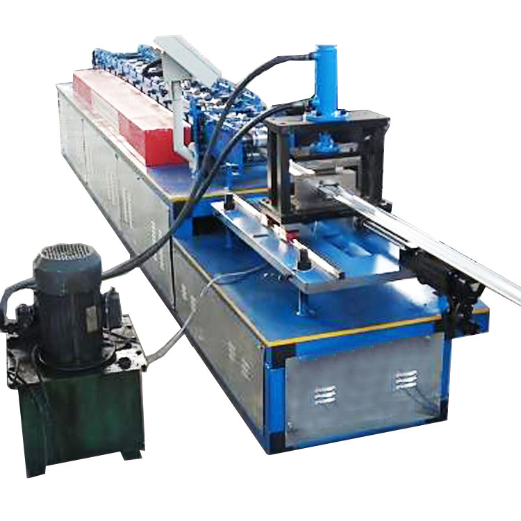 Plc Controlled Shutter Door Roll Forming Machine In 3t Size Featuring 45 Steel Rollers