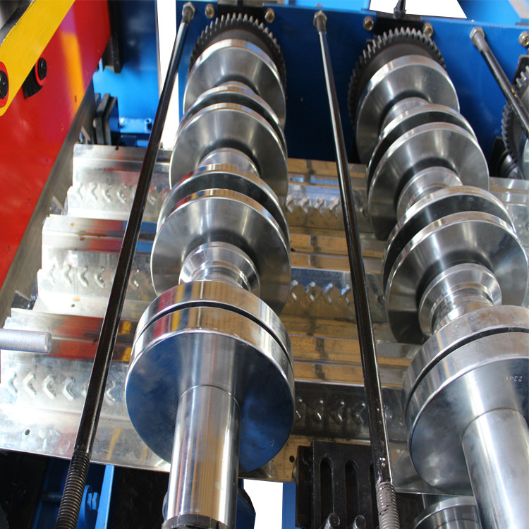 8-15m/Min Speed Floor Deck Roll Forming Machine With ±2mm Cutting Tolerance