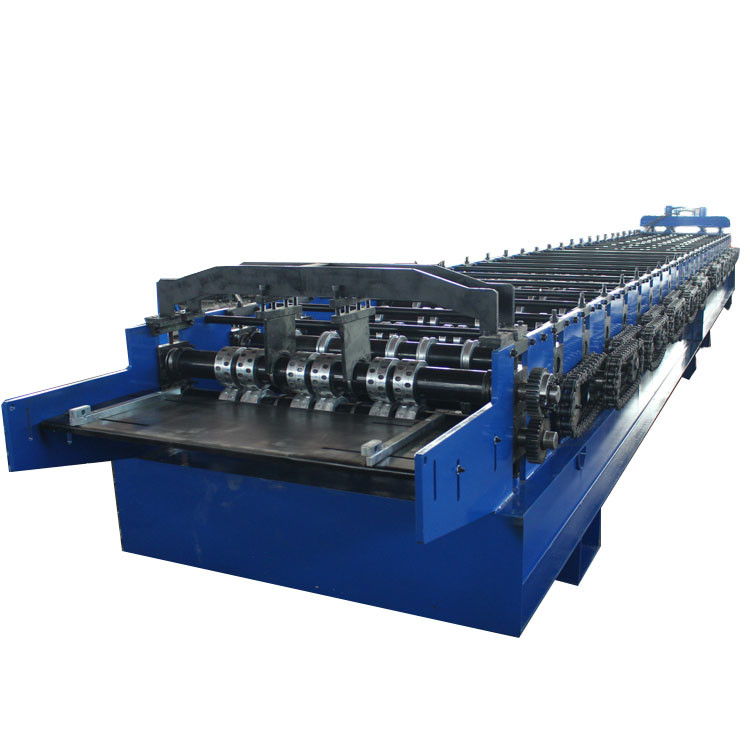 4t Metal Deck Roll Forming Machine Voltage 380v 50hz 3phase 50mm Shaft Diameter