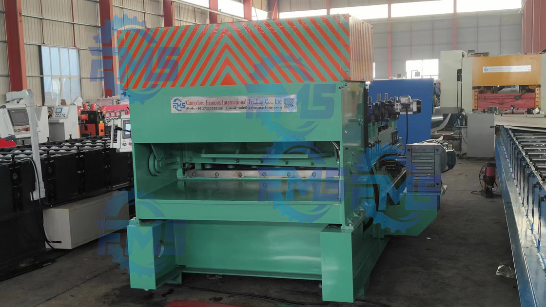 PLC Control Cut To Length And Slitting Line Leveler With 4KW Forming Motor 0.3-4mm