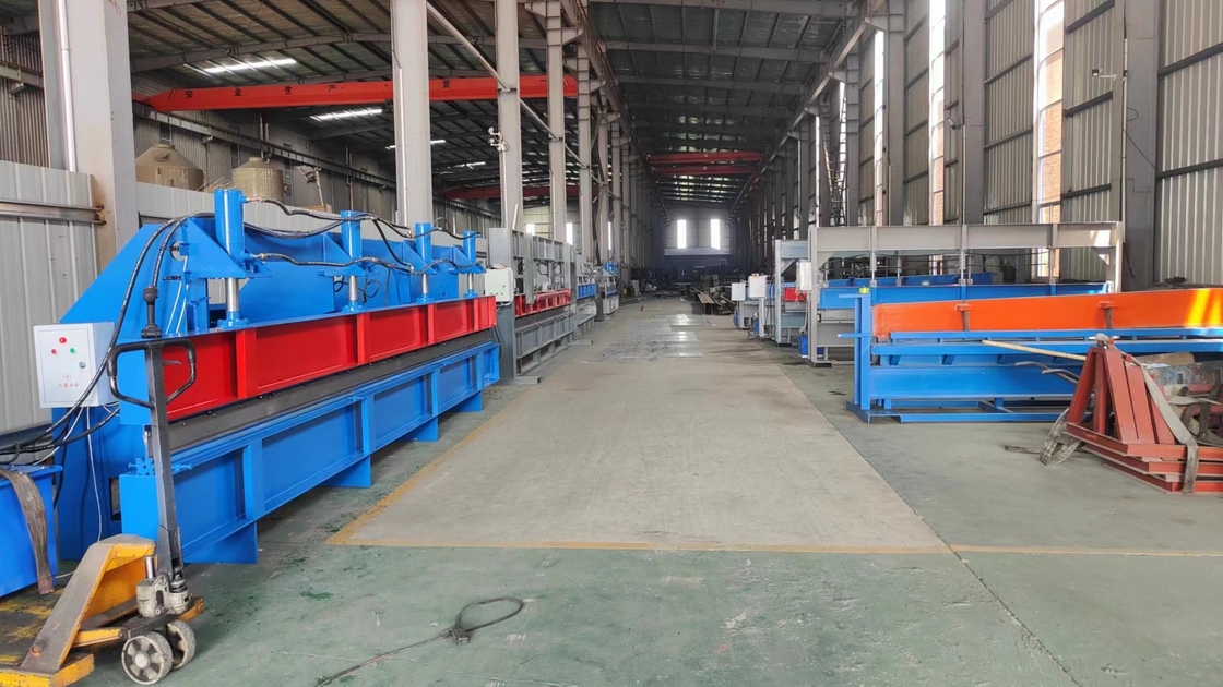 380V/50HZ Button Foot Switch Controlled Hydraulic Press Machine For 3000mm 1.5mm