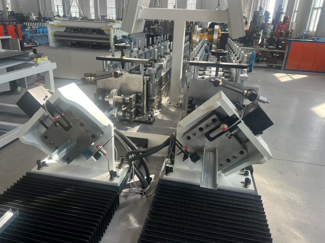 Slotted Channel Double C Type Light Steel Keel Forming Machine Fully Automatic