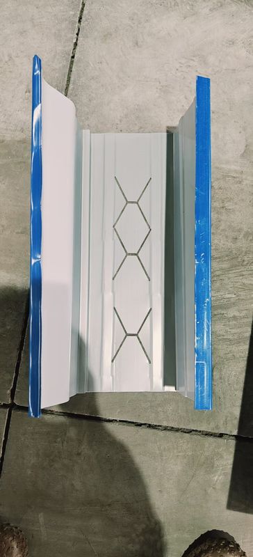 K Style Seamless Metal Rain Gutter Ogee Gutters Roll Forming Machine For Residential Houses