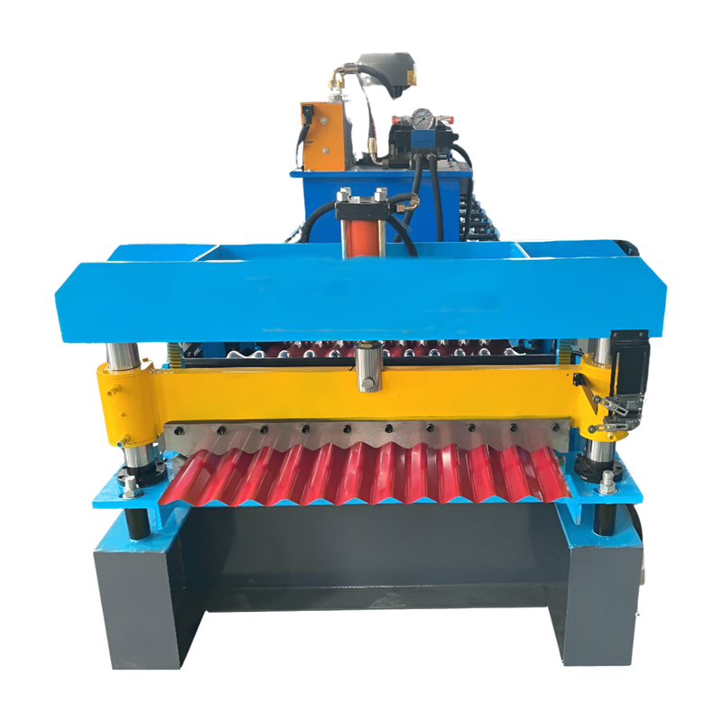 Direct Factory Galvanized Steel PV4-Ondulado Double Layer Metal Roof Ibr Box Profile Roofing Sheet Cold Tile Making Roll Forming Machine for Chile