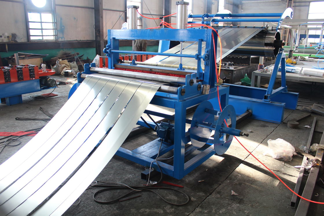 High Speed Steel Coil Slitter Slitting Producttion Line Machine With Hydraulic Uncoiler And Recoiler