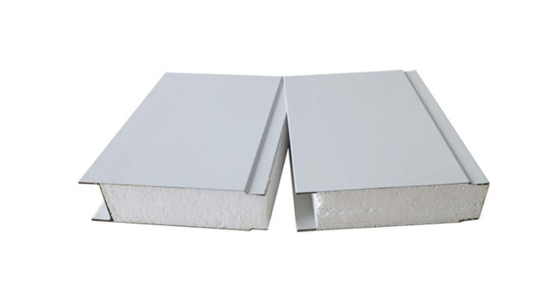 High Speed EPS Rockwool Sandwich Roof Tile Panel Production Line For Construction