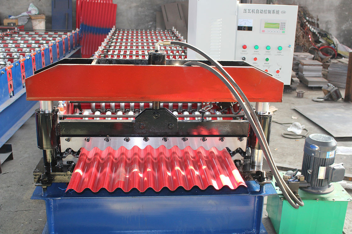 380v 50hz corrugated  Roofing Sheet Roll Forming Machine Stable Performance Long Life Span