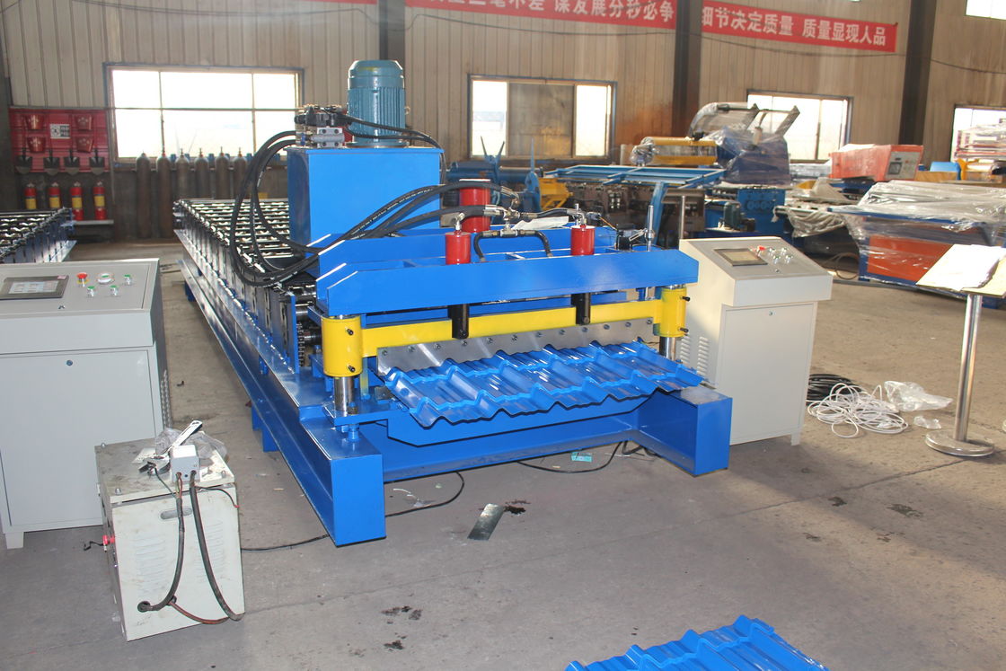 380v 50hz 2025 new design Customization Galvalume Roof Panel Roll Forming Machine Plc