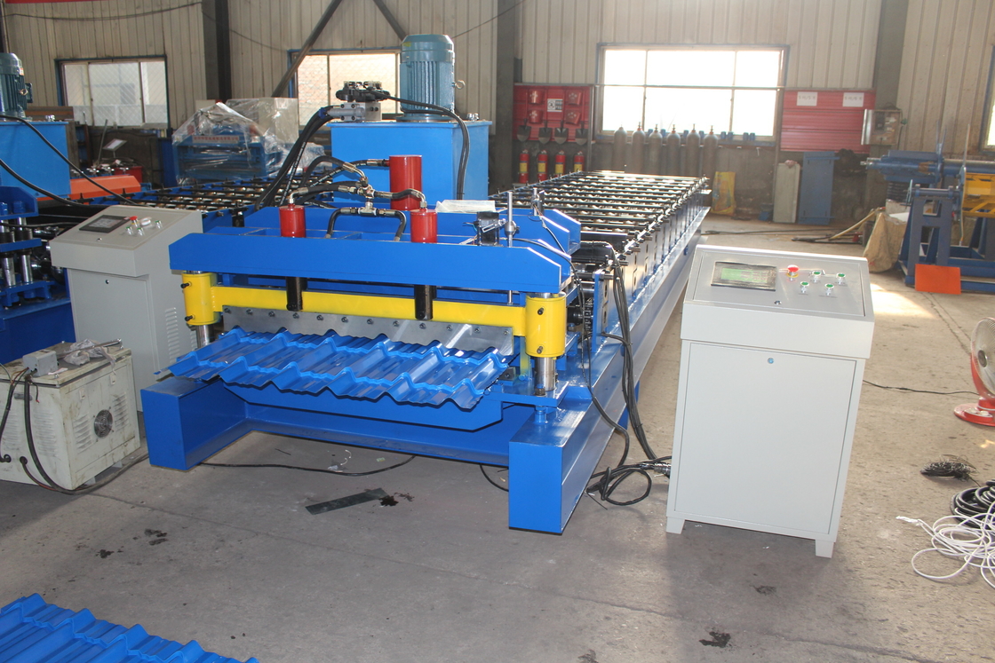 the factory price for 0.3-0.8mm thickness Glazed Roof sheet forming machine