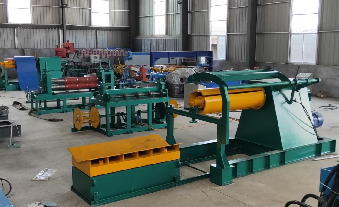 380v 50hz High Speed Steel Coil Slitter Slitting Producttion Line Machine With Hydraulic Uncoiler And Recoiler