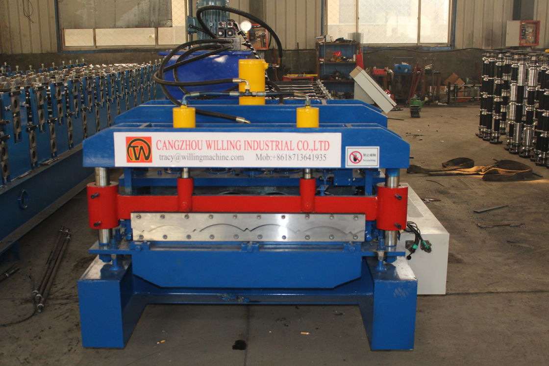 Matterhorn Tile Roof Roll Forming Machine  Energy Saving 3 Phases 50Hz 380V