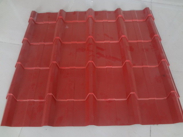 13 Rows Roof Tile Roll Forming Machine For Tipo Teja Americana Normal Tile