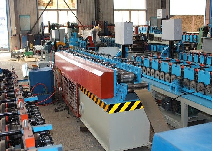 Durable Garage Shutter Door Roll Forming Machine High Strength Long Life Span