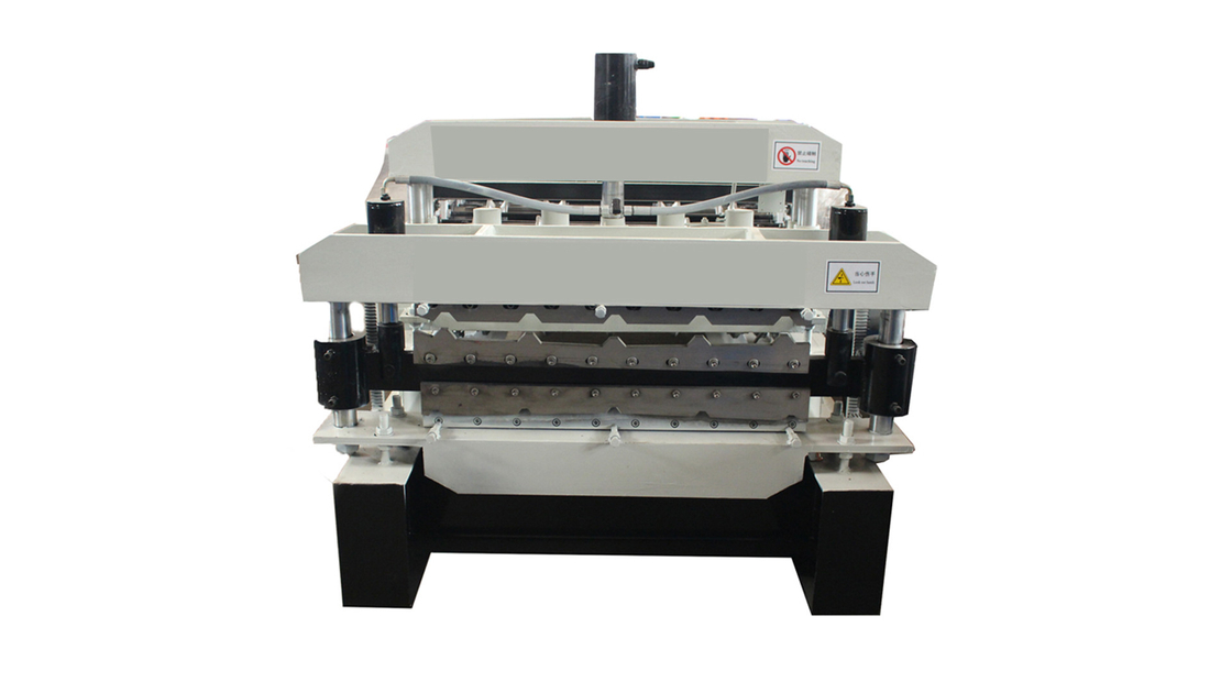 0.3mm Corrugated Roof 380v Double Layer Roll Forming Machine High Efficiency