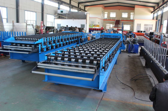 Semicircle Type Tile Roll Forming Machine For Roof And Wall Use