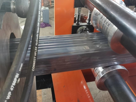 Rain Pipe Downspout Roll Forming Machine Hydraulic Cutting System
