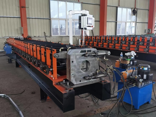 Square And Round Downspout Roll Forming Machine Aluminium Rain For Building