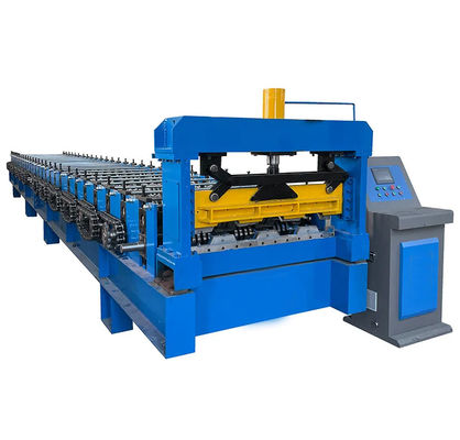 Metal Floor Deck Cold Roll Forming Machine For Panel