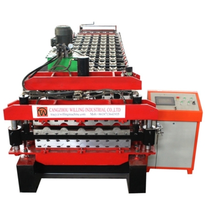 High Precision IBR Corrugated Roof Roll Forming Machine With Customized Length Guarantee