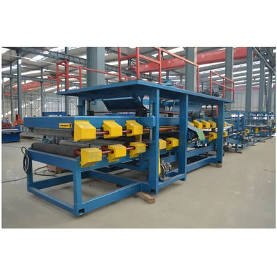 Rock Wool / Mineral Wool Insulation Sandwich Panel Roll Forming Machine / Production Line Prices