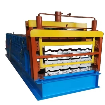 High Speed North America Market Mexico Roof Sheet  Double Layer Roofing Tile Machine