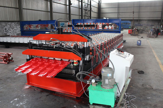 IBR and Corrugated  Double Layer Roof sheet  Roll Forming Machine For Ppgi Panel Roof