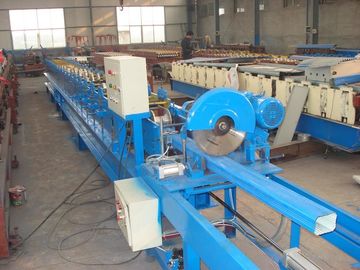 Waterproof Steel Downspout Roll Forming Machine Hydraulic Motor High Speed