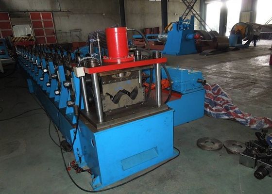 Thrie Beam Highway Guardrail Roll Forming Machine Higher Impact Endurance