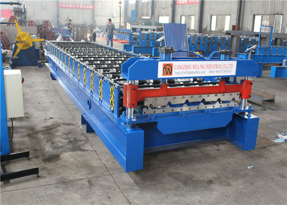 Durable Garage Shutter Door Roll Forming Machine High Strength Long Life Span