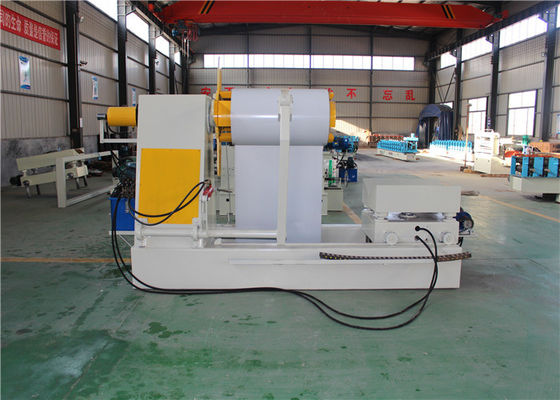 Trapezoid / Corrugated Roof Sheet Making Machine Double Deck Roll Forming Machine