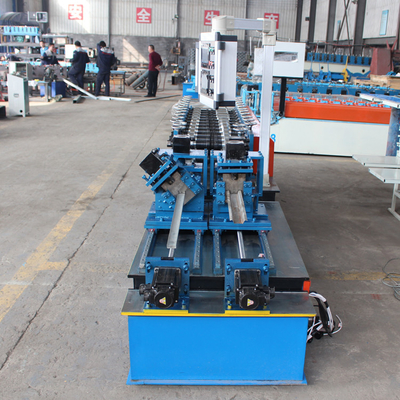 Double Out Light Gauge 1.4mm Steel Roll Forming Machine Make Drywall Profiles