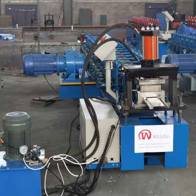 Ppgi High Accuracy Shutter Door Roll Forming Machine Hydraulic Shears