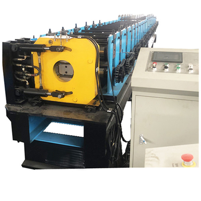 Plc Down Pipe Roll Forming Machine Water Downspout Roller Bending